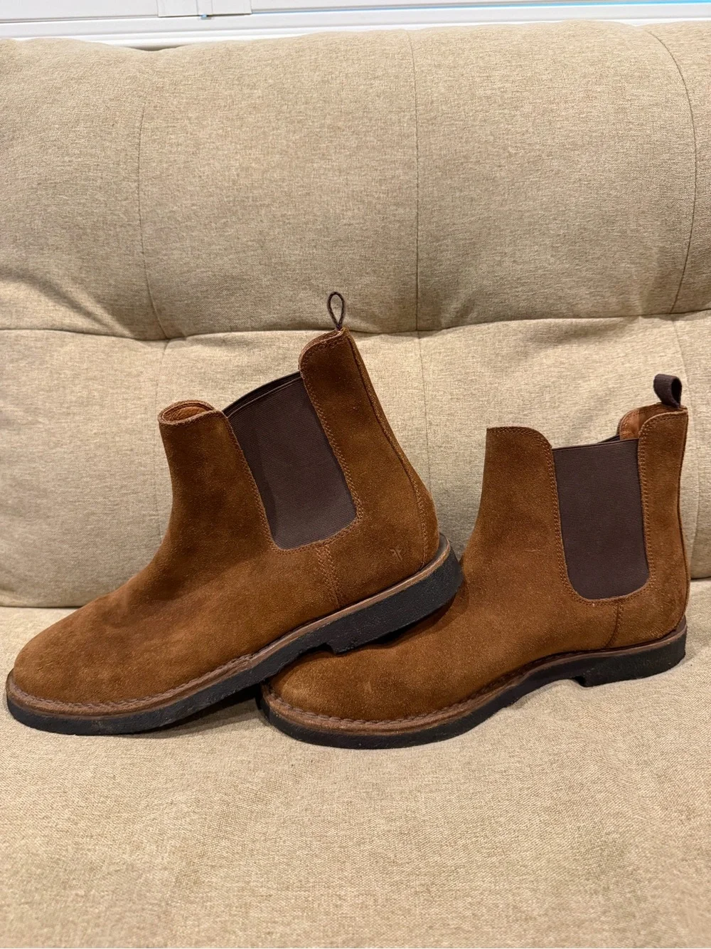 Frye Men's Suede Chelsea Boot Boots 12